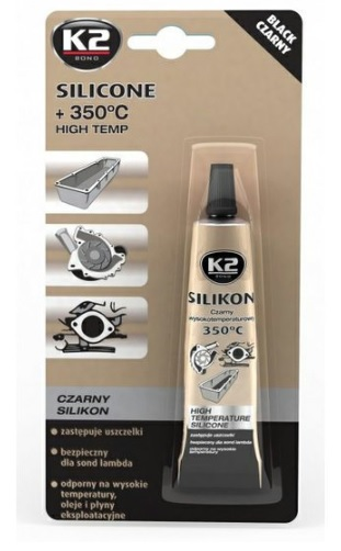 SILICONE BLACK 85 g - silikon pro utěsnění části motoru při montáži