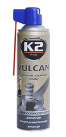 K2 W115 VULCAN 500 ml - přípravek na uvolňování zarezlých spojů (MOS2 s Graphitem a Cerflonem)