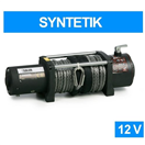 Golemtech n03s Elektrický naviják Golemwinch 12000 SYNTETIK 12V, 5,4 t, syntetické lano