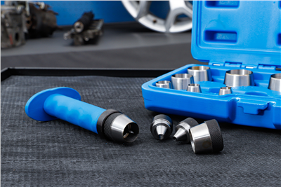 Děrovače 5,0 - 35,0 mm, sada 14 dílů, v PVC kazetě - BGS 0566