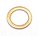 ELRING 115.100 - Těsnicí kroužek měděný, průměr 14/20 mm, tloušťka 1,5 mm, pro Audi, Ford, Škoda, VW