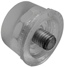 BGS technic 1869 Náhradní úderová hlavice pro paličky BGS 1864 a 1866, průměr 35 mm, gumová - BGS 1869