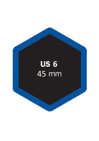Univerzální opravná vložka US 6 45 mm - 1 kus 4.22