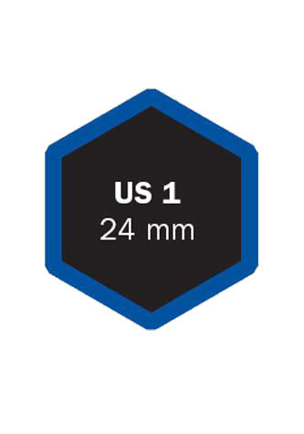 Univerzální opravná vložka US 1 24 mm - balení po 50 ks 4.25