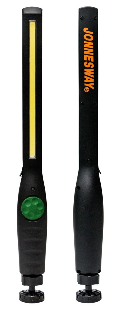 Dílenská lampa, úzká, LED COB 15W, nabíjecí micro USB, s magnetem AG010207