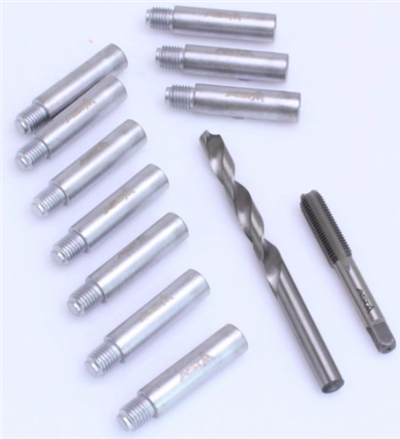 Sada na opravu vodítek brzdových třmenů, 12 kusů