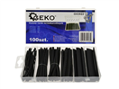GEKO G02822 Smršťovací bužírka, sada 100ks GEKO