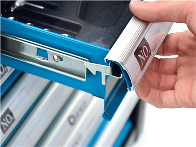 Pojízdný dílenský vozík se sadou nářadí 245ks, 6 polic GEKO