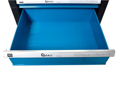 Pojízdný dílenský vozík se sadou nářadí 245ks, 6 polic GEKO