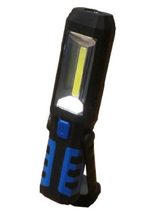 Aku LED pracovní svítilna 3W, 12V, 230V, LI-ion GEKO