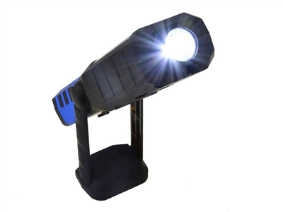 Aku LED pracovní svítilna 3W, 12V, 230V, LI-ion GEKO