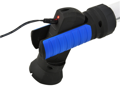 Montážní lampa LED 120 SMD, nabíjecí, s nvitelným držákem, háčky a magnety