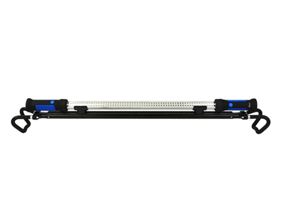 Montážní lampa LED 120 SMD, nabíjecí, s nvitelným držákem, háčky a magnety