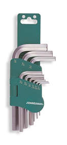 JONNESWAY H01SM209S Sada palcových klíčů Imbus, 9 ks H01SM209S