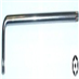 Klíč Torx s otvorem extra dlouhý, velikost T10, délka 90 mm 