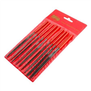 MAGG NW00010 Dílenské pilníky jehlové, 140 mm, různé druhy, sada 10 kusů