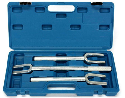 Vyrážeče kulových čepů, sada 3 kusů QS12434