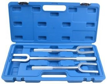 Vyrážeče kulových čepů, sada 3 kusů QS12434