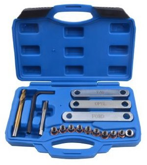 Opravná sada závitů M9 vodítek brzdičů VW, Opel, Ford QS70400