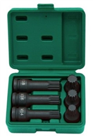 JONNESWAY S64A4106S Sada zástrčných úderových hlavic XZN (Spline), 1/2