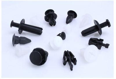 Příchytky čalounění pro interiér vozu Mitsubishi, sada 370 kusů