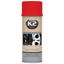 K2 L343CE COLOR FLEX 400 ml ČERVENÁ - ochranný nátěr ze syntetického kaučuku