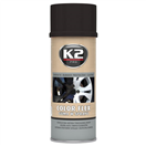 K2 L343CP COLOR FLEX 400 ml ČERNÁ LESKLÁ - ochranný nátěr ze syntetického kaučuku