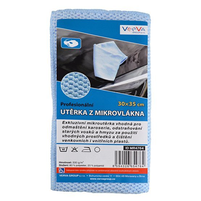 UTĚRKA Z MIKROVLÁKNA 30 x 35 cm, 330 g/m2, Exclusive