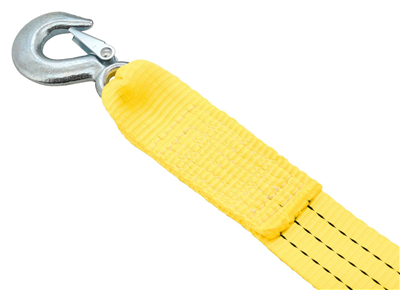 01237 Lano tažné ploché 3000kg s karabinami