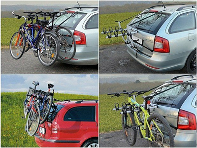 02112 Nosič kol na zadní dveře TRIPLE - 3 kola