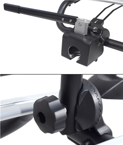 02125 Nosič kol na tažné zařízení DOLPHIN TÜV - 3 kola