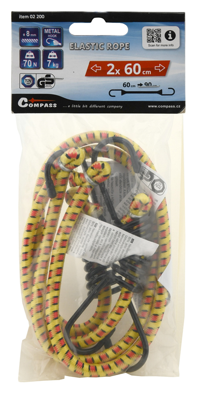 02200 Upínač pružný 2x60cm TÜV/GS