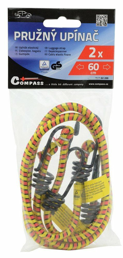 02200 Upínač pružný 2x60cm TÜV/GS