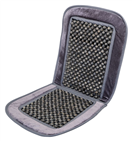 Compass 04109 04109 Potah sedadla kuličkový s lemem šedý 93x44cm