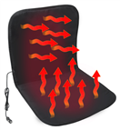 Compass 04114 04114 Potah sedadla vyhřívaný 12V BLACK