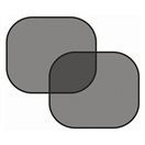 Compass 06101 06101 Clona sluneční na boční okno černá 2 přísavky