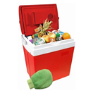 Compass 07125 07125 Chladící box 30litrů RED 230/12V display s teplotou