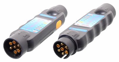 07171 Tester zásuvky přívěsu 7pólů