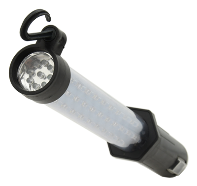 08307 Svítilna montážní 27+7LED nabíjecí 12/230V Li-on 1200mAh