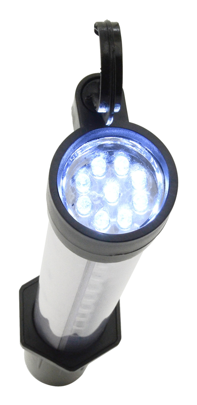 08307 Svítilna montážní 27+7LED nabíjecí 12/230V Li-on 1200mAh