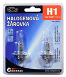 Compass 08424 08424 Žárovka 12V H1 55W P14,5s blister 2ks