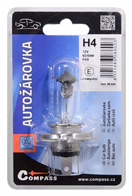 Compass 08600 08600 Žárovka 12V H4 60/55W P43t blister 1ks