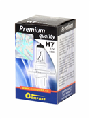 Compass 08700 08700 Žárovka 12V H7 PREMIUM 55W PX26d box