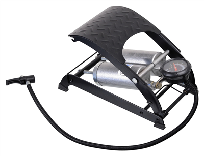 09154 Hustilka nožní s manometrem dvoupístová TÜV/GS 2x120mm