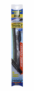 Compass 11008 11008 Stěrač HYBRID 380mm + 11 adaptérů TEFLON