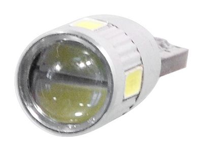 33796 Žárovka 6 SMD LED 12V T10 s rezistorem CAN-BUS ready bílá