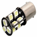 33806 Žárovka 19 SMD LED 12V Ba15S s rezistorem CAN-BUS ready bílá