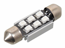 Compass 33816 33816 Žárovka 6 SMD LED 12V suf. SV8.5 38mm s rezistorem CAN-BUS modrá