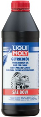 Liqui Moly 1020 PŘEVODOVÝ OLEJ (GL4) SAE 80W - 1L