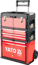YATO YT-09101 Vozík na nářadí 3 sekce, 2 zásuvky